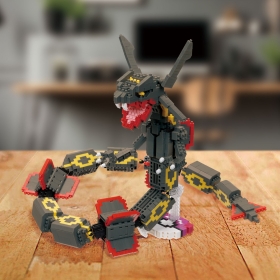 ナノブロック 黒いレックウザ エクストリームDX
