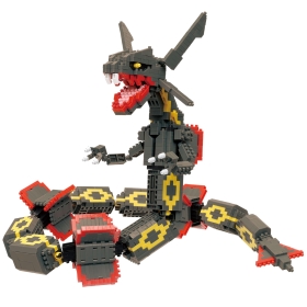 ナノブロック 黒いレックウザ エクストリームDX