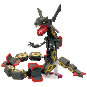 ナノブロック 黒いレックウザ エクストリームDX