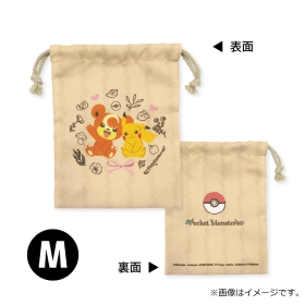 ３P巾着　ボタニカル