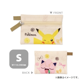 3連ポーチ　ボタニカル
