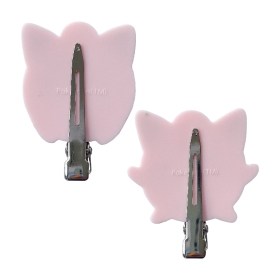 ヘアクリップ　プリン
