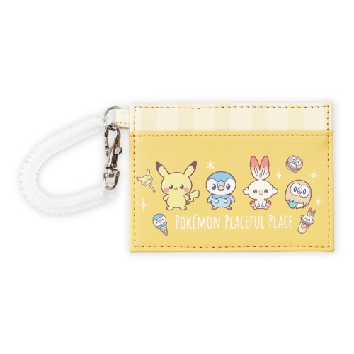 シングルリールパスケース YE ポケピース ｜【公式】ポケモン