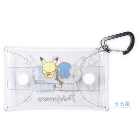 クリアマルチケースS ピカチュウ&ポッチャマ ポケピース
