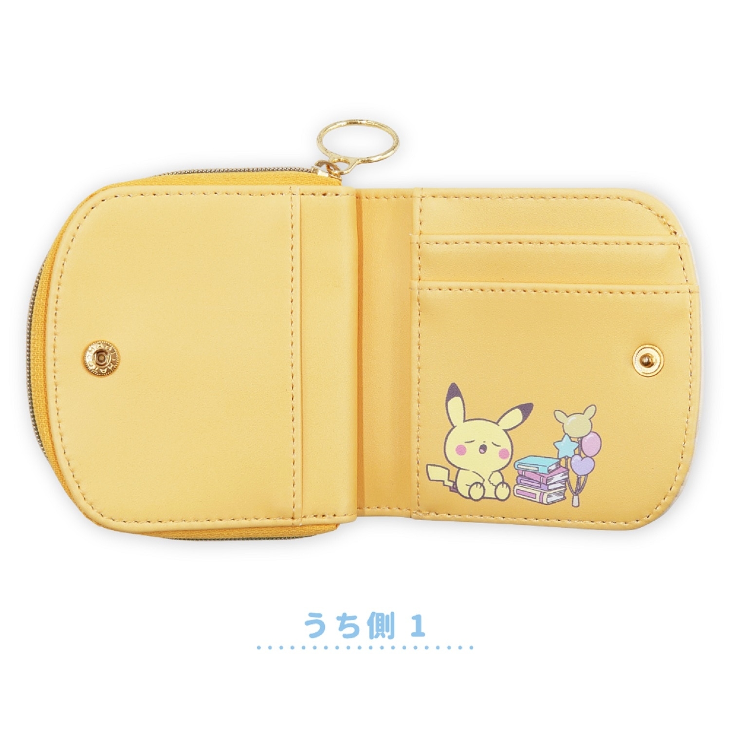 二つ折り財布 YE ポケピース |【公式】ポケモンセンターオンライン 二つ折り財布 YE ポケピース |【公式】ポケモンセンターオンライン