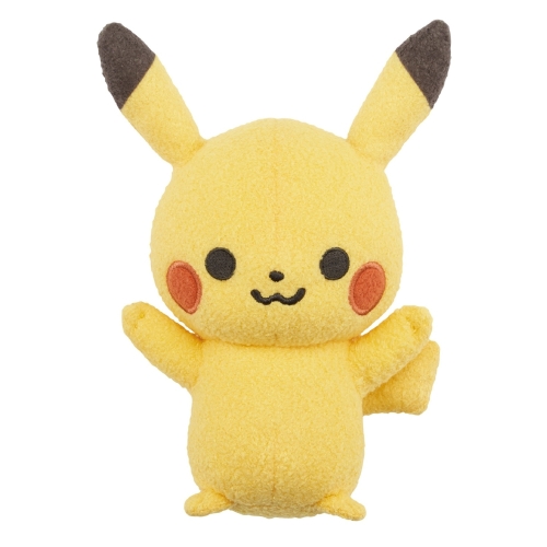 モンポケ　はじめてのもこもこぬいぐるみ  ピカチュウ