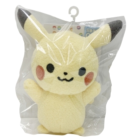 モンポケ　はじめてのもこもこぬいぐるみ  ピカチュウ