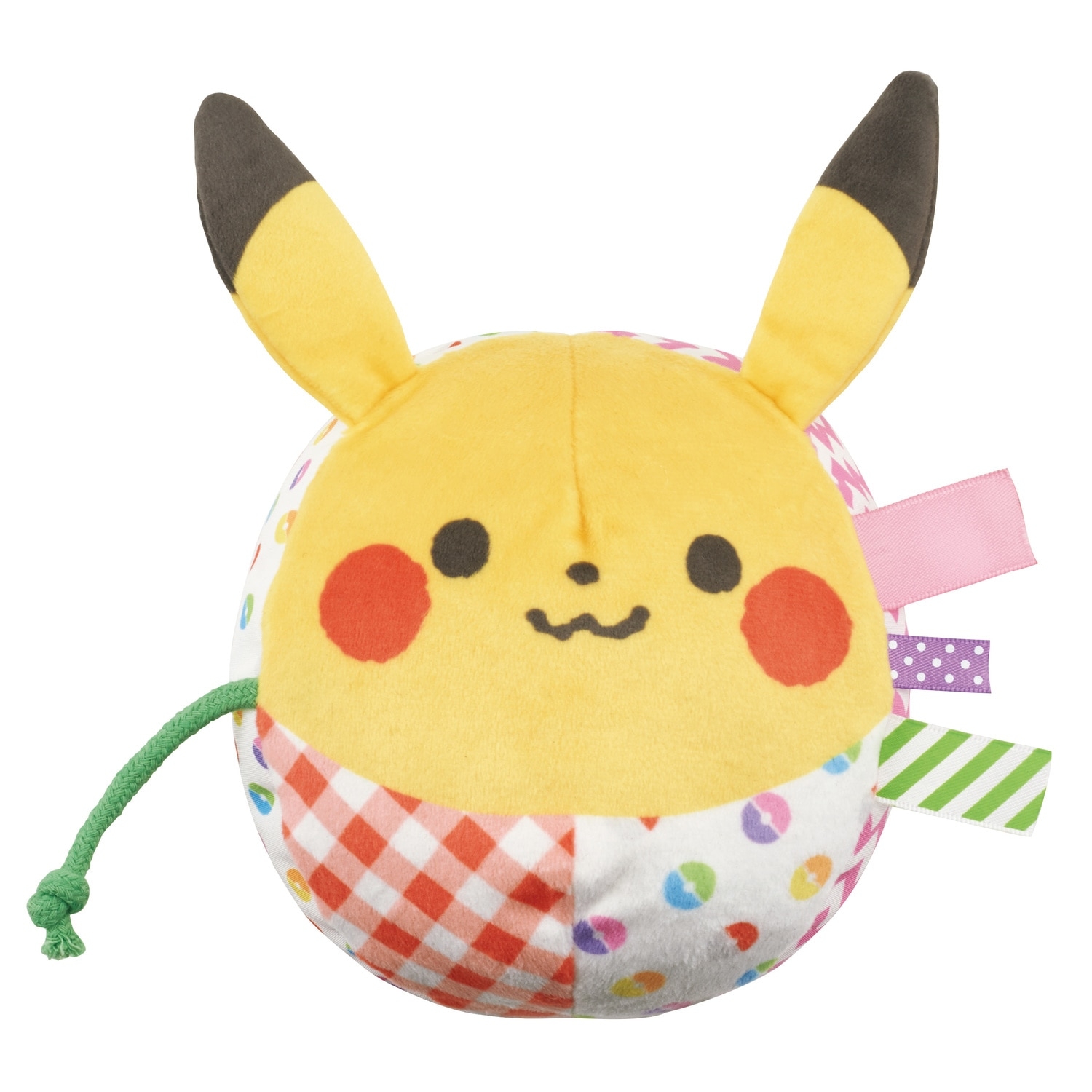 モンポケ　はじめてのやわらかピカチュウボール
