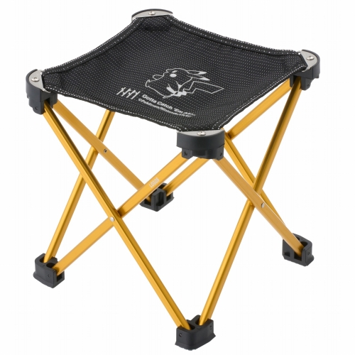 【LOGOS】7075キュービックチェア　ピカチュウ