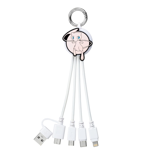 マルチケーブル 3in2 マルチ充電ケーブル ミュウ ｜【公式】ポケモンセンター