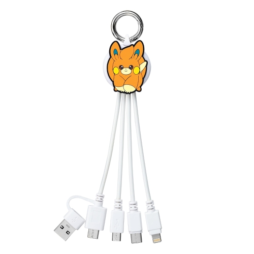 3in2　マルチ充電ケーブル　パモ