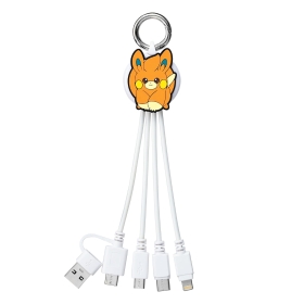 3in2 マルチ充電ケーブル パモ
