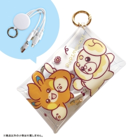 マルチポーチ付 ショルダーストラップ パモ&パピモッチ