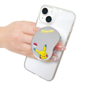 ミラー付きスマホグリップ ピカチュウ