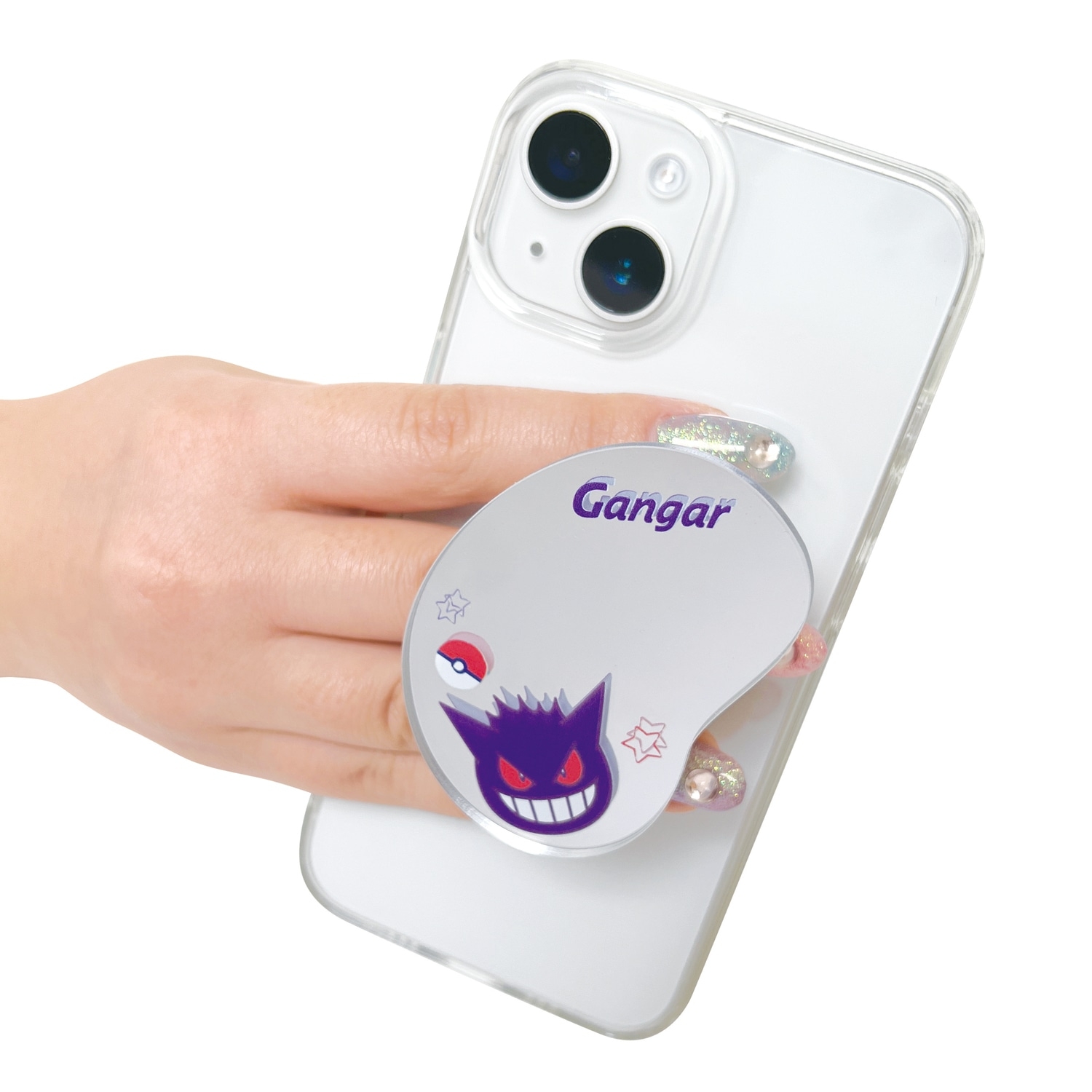 ミラー付きスマホグリップ　ゲンガー