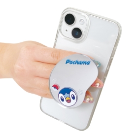 ミラー付きスマホグリップ ポッチャマ