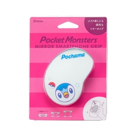 ミラー付きスマホグリップ ポッチャマ
