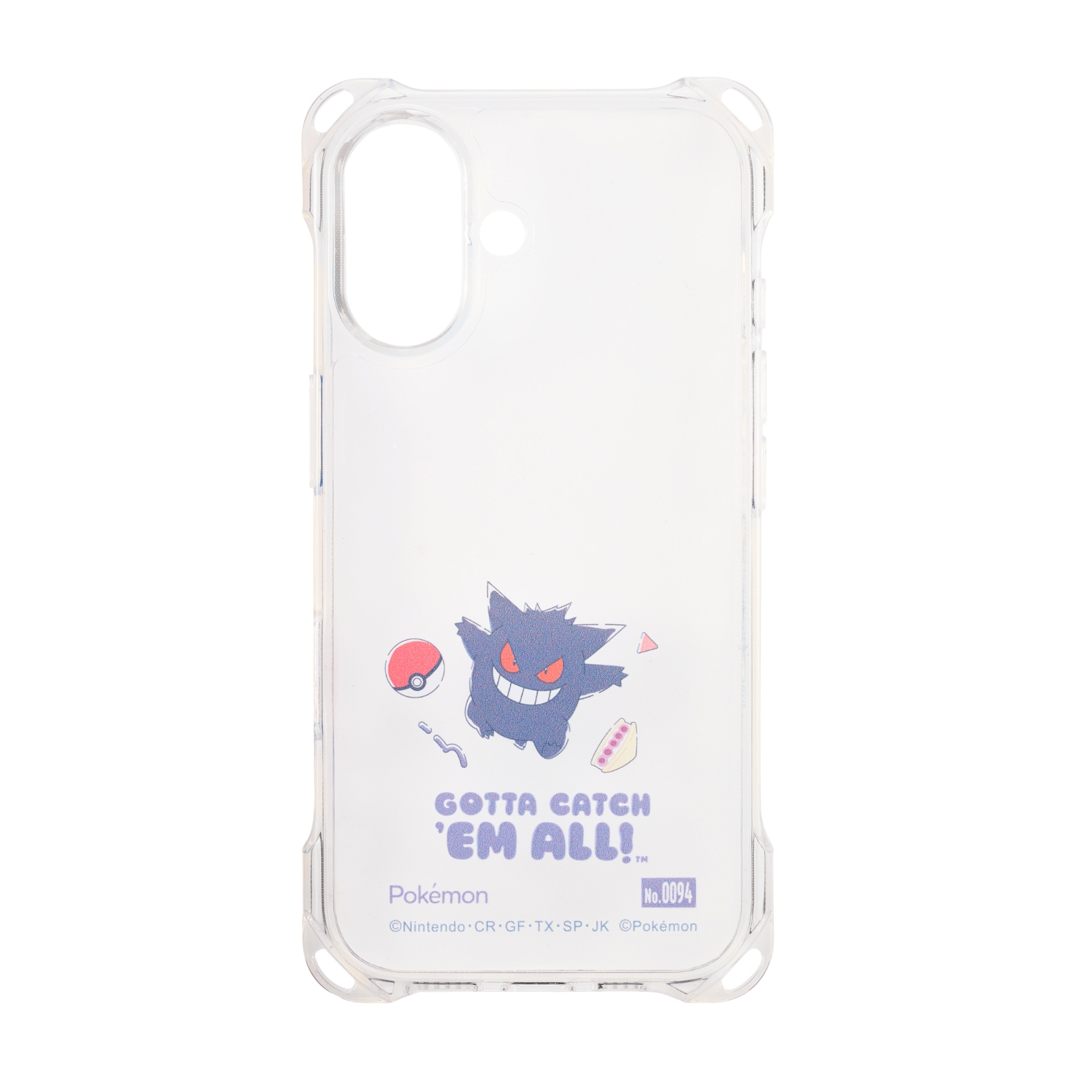 4ホールケース for iPhone16 ゲンガー ｜【公式】ポケモン
