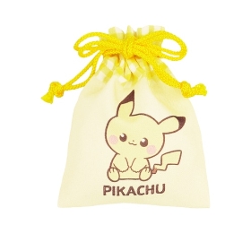 豆巾着 ピカチュウ ポケピース