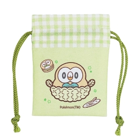 豆巾着 モクロー ポケピース ｜【公式】ポケモンセンターオンライン