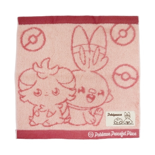 ミニタオル　RD　ポケピース