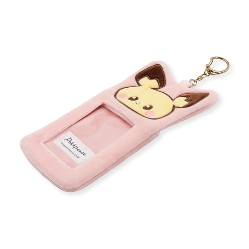 希少　ポケパーク　キーホルダー　ピチュー ふわふわフォトホルダー ピチュー ポケピース ｜【公式