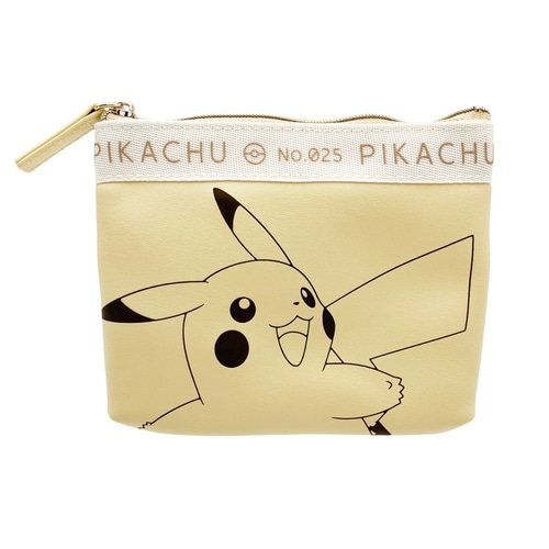 ティッシュポーチ　ピカチュウ　ロゴテープシリーズ