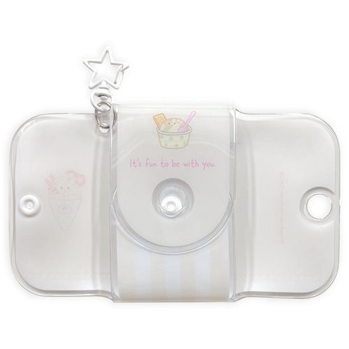 クリアフォトケース　マホミル　Sweets shop　ポケピース