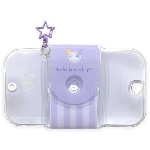 クリアフォトケース　ニャスパー　Sweets shop　ポケピース