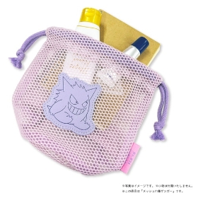 メッシュ巾着 パステル ピカチュウ