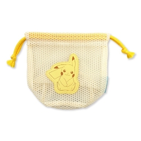 メッシュ巾着 パステル ピカチュウ