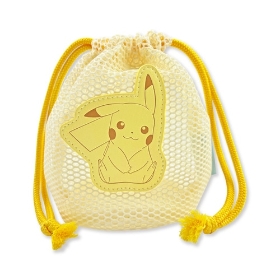 メッシュ巾着 パステル ピカチュウ