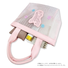 メッシュミニトートバッグ パステル ピカチュウ