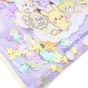 デイリーパスケース パープル ほしぞら ポケピース
