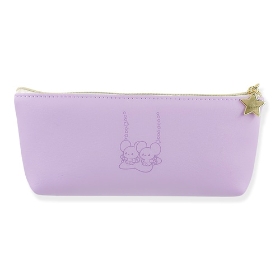 スリムポーチ　パープル　ほしぞら　ポケピース