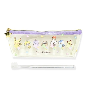 歯ブラシポーチセット　アイボリー　ほしぞら　ポケピース