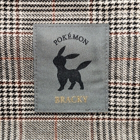 メガネケース　チェック　ブラッキー