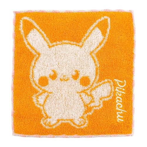 ぷちタオル　ピカチュウ　ポケピース
