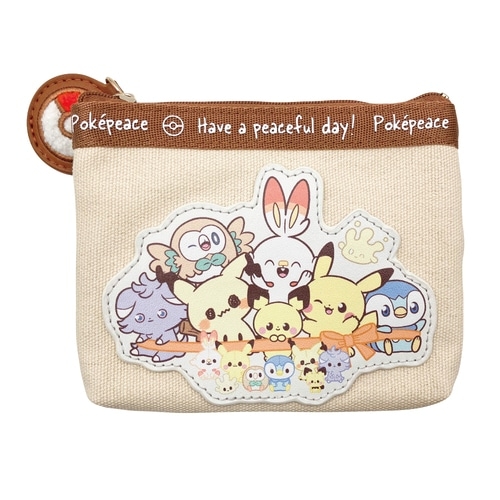 ティッシュポーチ　集合　ぬいぐるみ　ポケピース