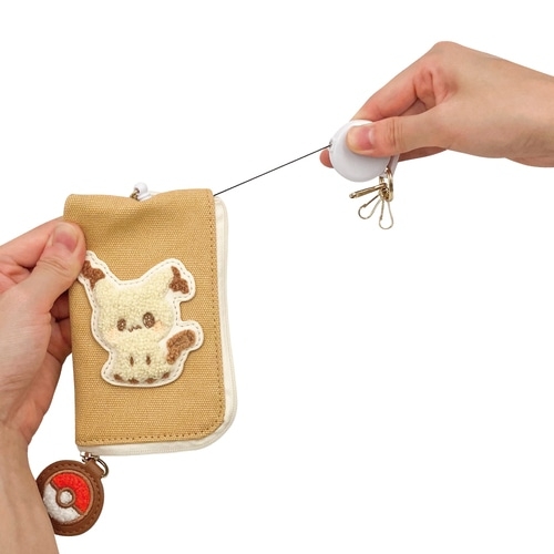 キーパスポーチ　ミミッキュ　ぬいぐるみ　ポケピース