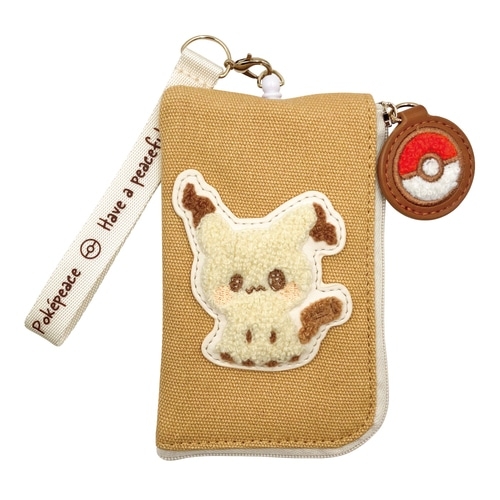 キーパスポーチ　ミミッキュ　ぬいぐるみ　ポケピース