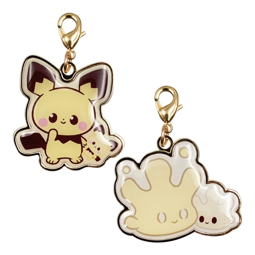 メタルチャームセット　ピチュー＆マホミル