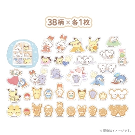 フレークシール　ウィンター　ポケピース