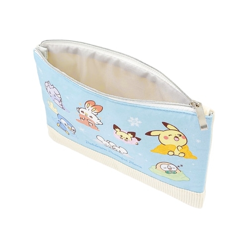 フラットポーチ　ウィンター　ポケピース