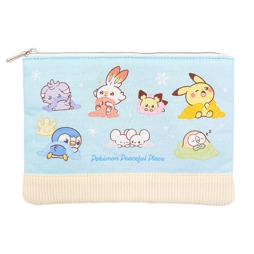 フラットポーチ　ウィンター　ポケピース