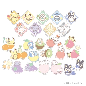 フレークシール フルーツ ポケピース ｜【公式】ポケモン
