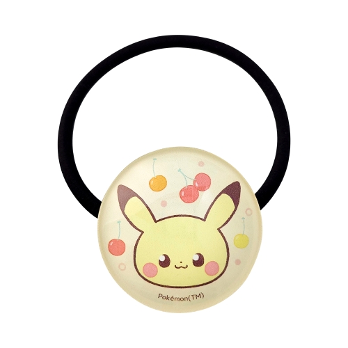 ヘアゴム　ピカチュウ　フルーツ　ポケピース
