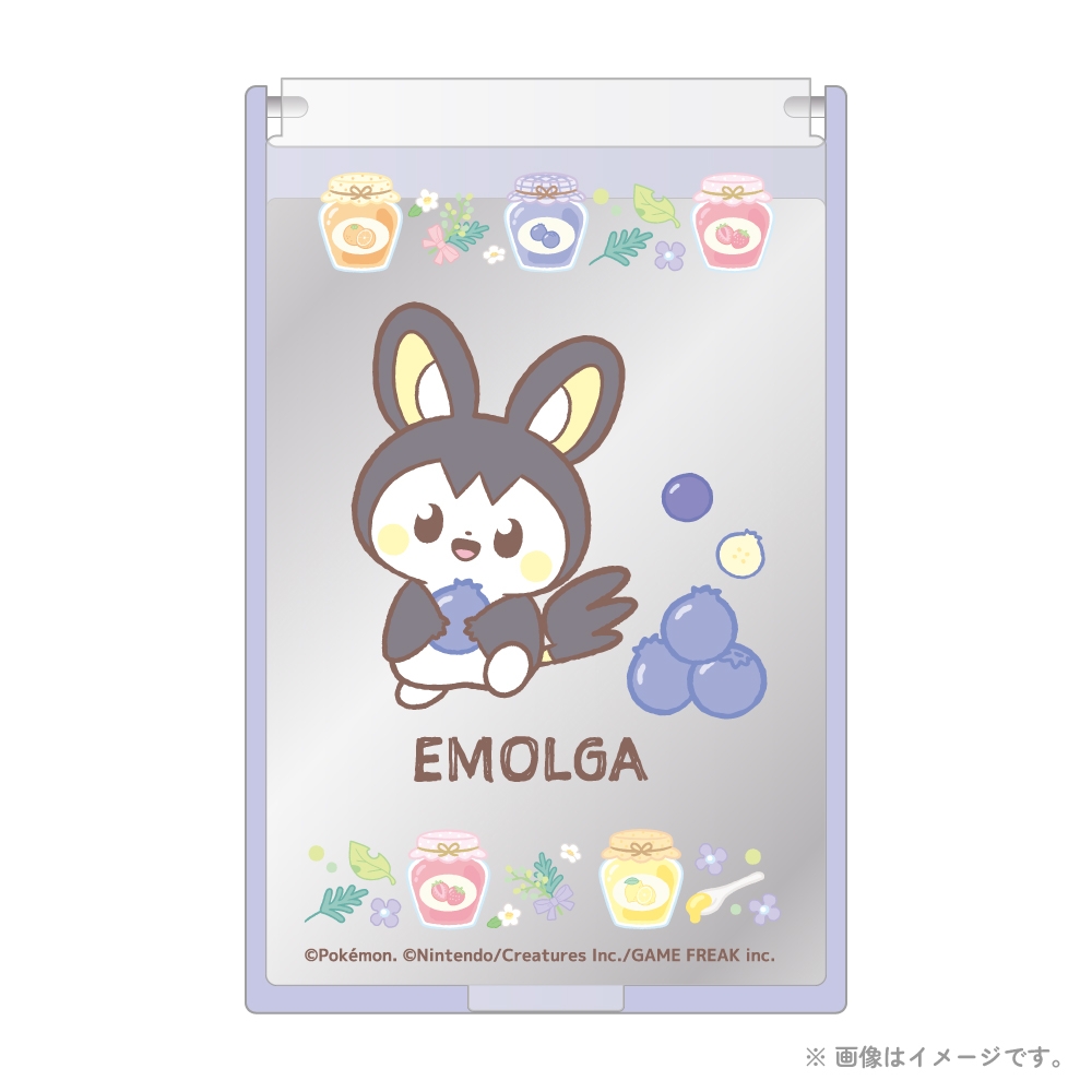 ミラーS　エモンガ　フルーツ　ポケピース