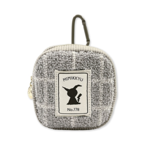 カラビナ付きミニポーチ　もこもこサガラ　ミミッキュ