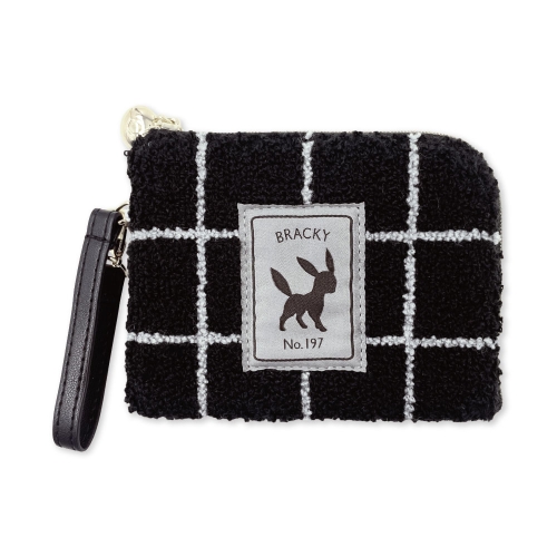 デイリーパスケース　もこもこサガラ　ブラッキー